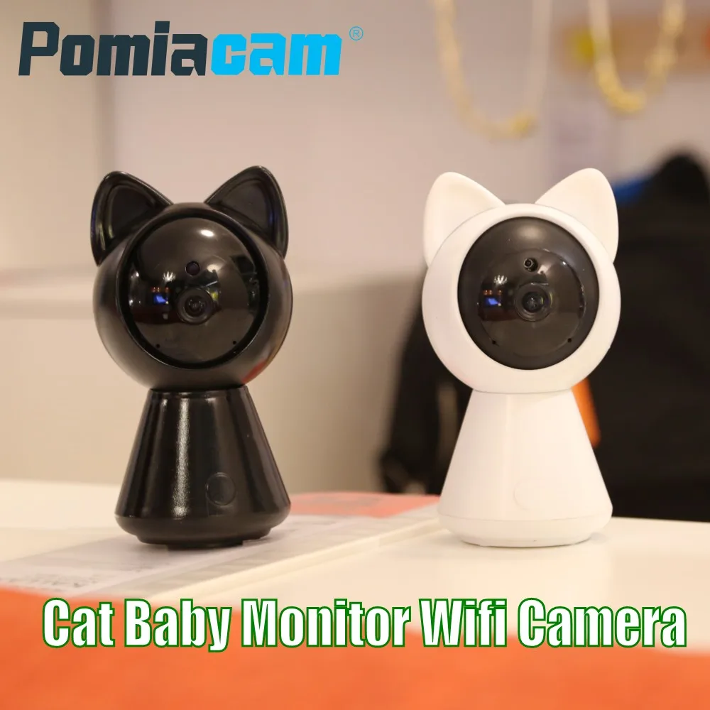 Cat Wifi IP Camera HD 720P 360 degree Pan/Tilt Home security IP camera