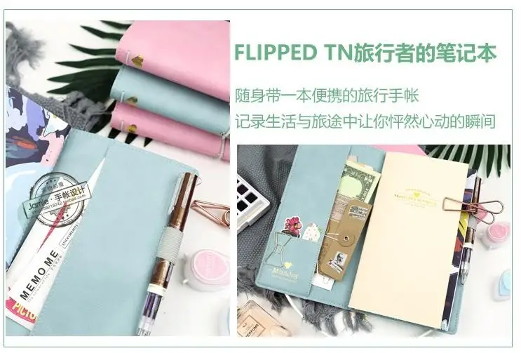 Yiwi записная книжка из искусственной кожи 124x218 мм розовый синий винтажный дневник ручной работы из воловьей кожи дневник для путешествий Sketchbook Planner