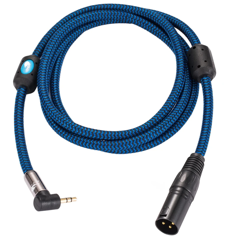 Audiophile Condenser Microphone Cable Angle 1/8