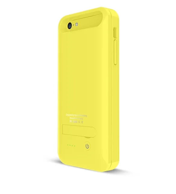 Чехол-аккумулятор GagaKing 4200 мАч для iphone SE 5 5S 5c, внешний аккумулятор, зарядное устройство, запасной блок, высококачественный адаптер, 7 цветов - Цвет: Цвет: желтый