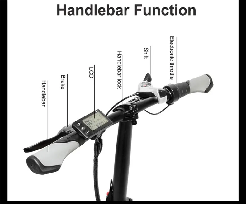 20inch folding electric mountain bicycle 48V400W high speed motor e-bike range 70-100km lightweight Hybrid EMTB electric bike HTB1TtHlanjxK1Rjy0Fnq6yBaFXaa - 20inch folding electric mountain bicycle 48V400W high speed motor e-bike range 70-100km lightweight Hybrid EMTB electric bike