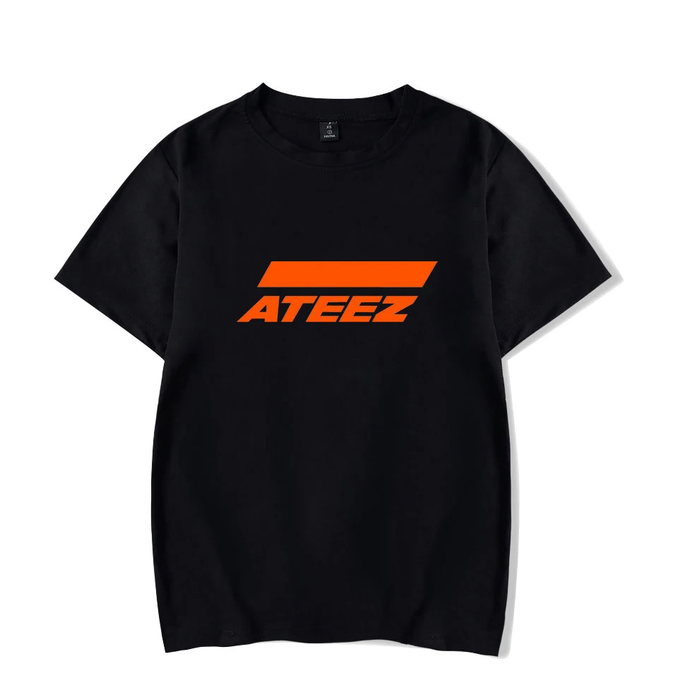 

2019 New ATEEZ T-shirt Men/women Fashion Hip Hop T shirt Harajuku Streetwear Summer Hot Sale ATEEZ Men's t shirt Cotton t shirts