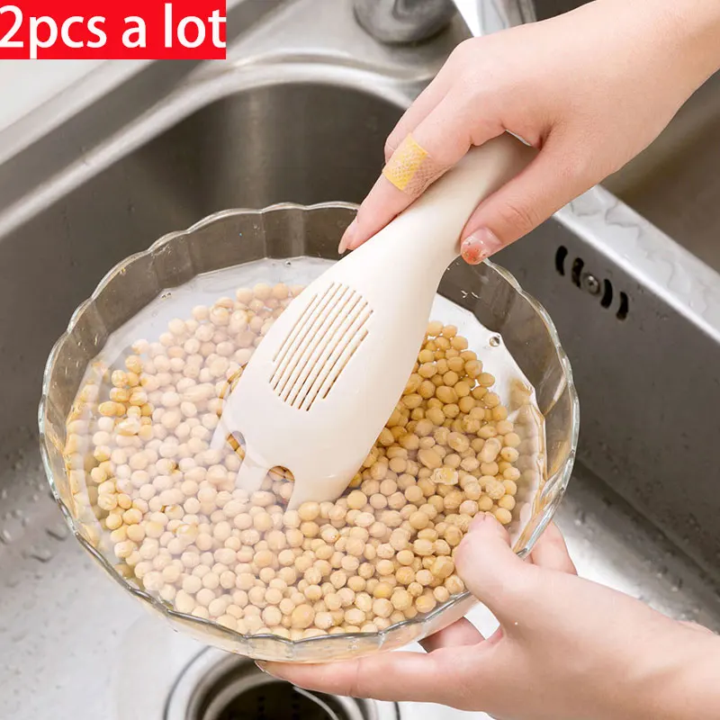 Vanzlife многофункциональное средство для мытья риса предметы для использования кухонная утварь и утварь небольшой инструмент