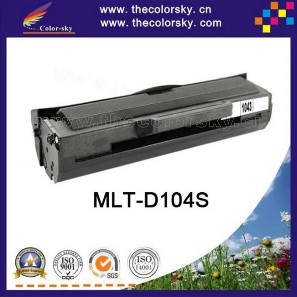 

(CS-S104) BK compatible toner printer cartridge for samsung mlt d1043s 1043 ml 1600 1661 1665 1672 1860 (1500 Pages) free FedEx
