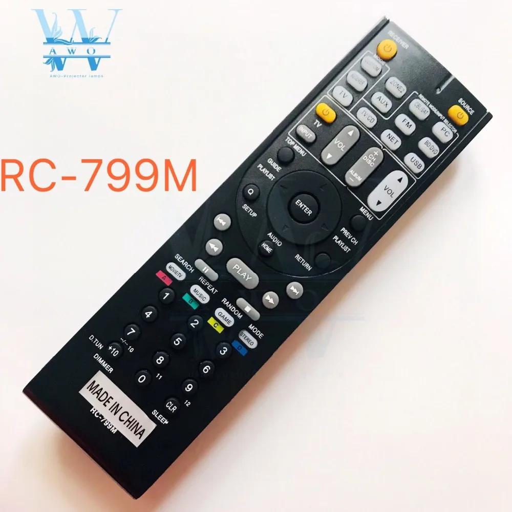 RC-799M 24140799 запасной пульт дистанционного Управление ONKYO для RC-834M RC-810M RC-812M RC-801M RC-803M RC-807M RC-834M HT-S6500