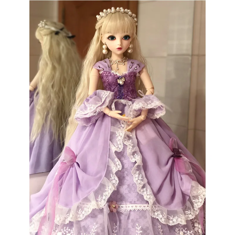 1/3 BJD 60 см куклы, игрушки, высокое качество, китайская Кукла, 18 шарниров, BJD шарнир, кукла, мода для девочек, подарок, игрушки для девочек - Цвет: Цвет: желтый