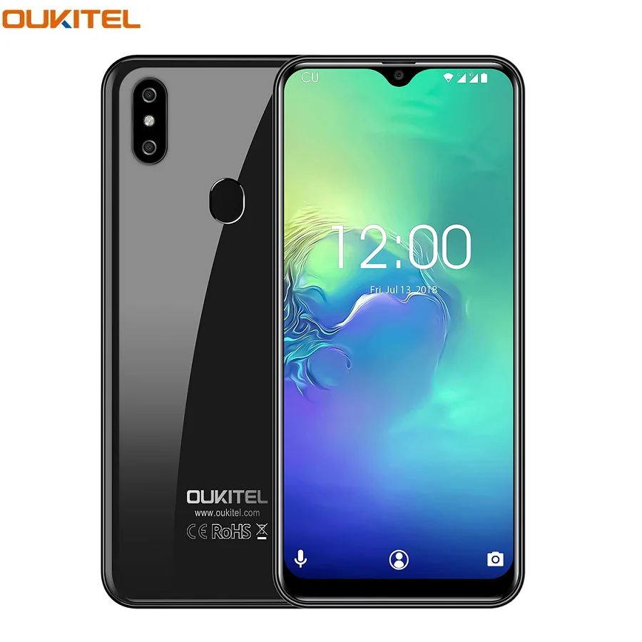 

OUKITEL C15 Pro 4G Smartphone 6.088" Android 9.0 Pie MT6761 Quad Core 2.0GHz IMG GE8300 2GB +16GB Fingerprint Mobile Phone