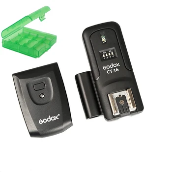 

Godox CT-16 16 Channels Wireless Radio Flash Trigger Transmitter + Receiver Set for Canon Nikon Pentax Olympus Studio Flash