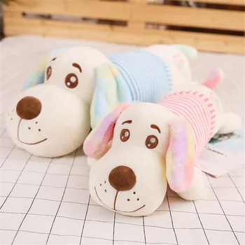 

1pc Giant LOVE Colorful Dog Stuffed Soft Pillow Baby Sleeping Kawaii Dog Plush Toys Children High Quality Birthday Gifts Dolls