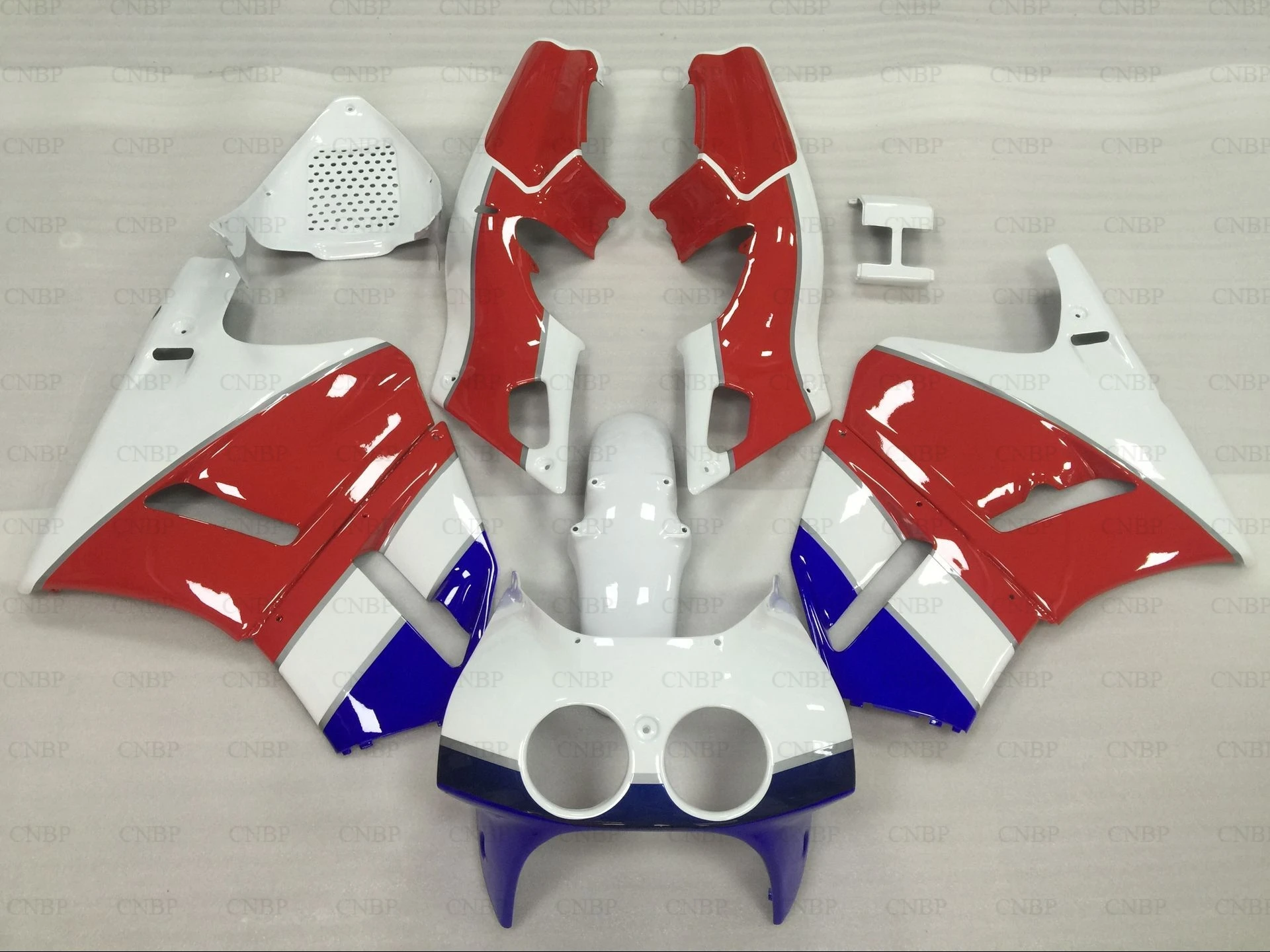 Комплекты обтекателей VFR400R 1990 обтекатель для Honda VFR400 1992 1988 NC30 V4 красный белый