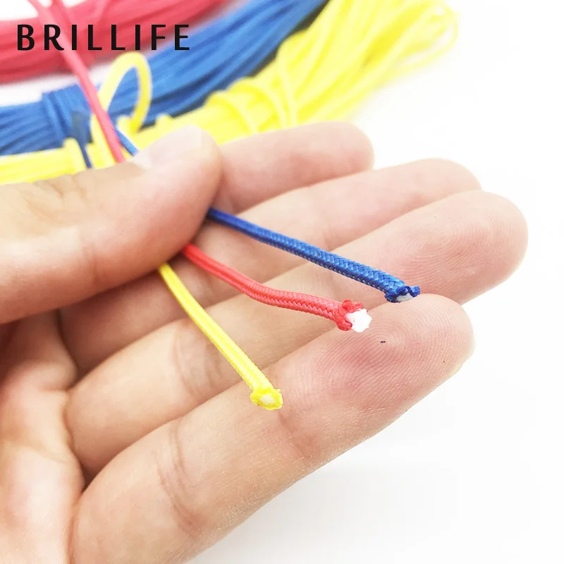 BRILLIFE 2 мм М 50 м 180 кг 400LB Плетеный Рыбалка Веревка подводной охоты PE леска копье