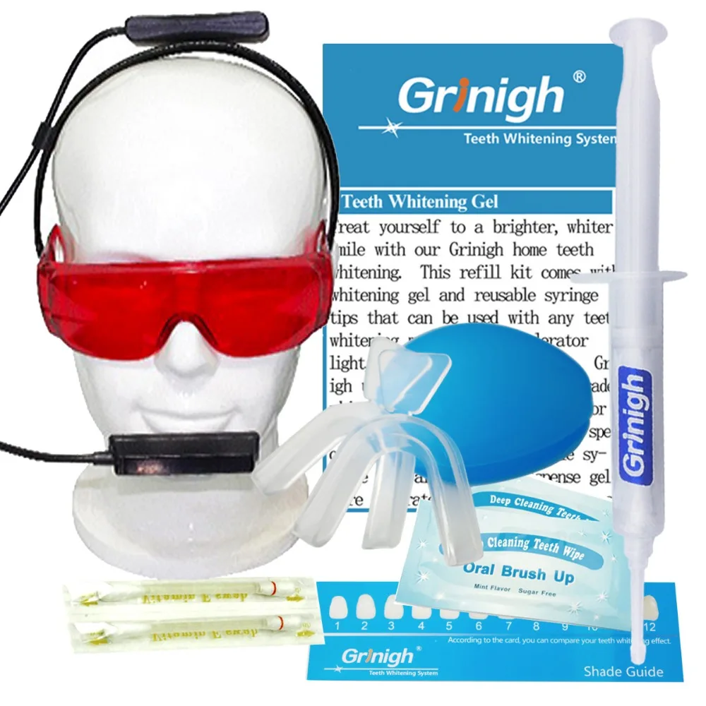 Grinigh 6 Peroxide Teeth Whitening Kit Home Maximum Strength 6
