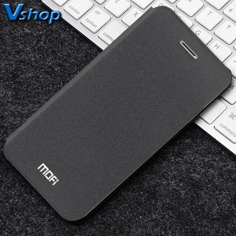 MOFI for iPhone X / XS Leather Case Frosted Texture Horizontal Flip Smartphone Black Cover with Holder | Мобильные телефоны и