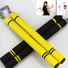 Толстая Боевая губка для тренировок мягкие детские Nunchaku палочки безопасные Nunchaku пены искусства взрослых