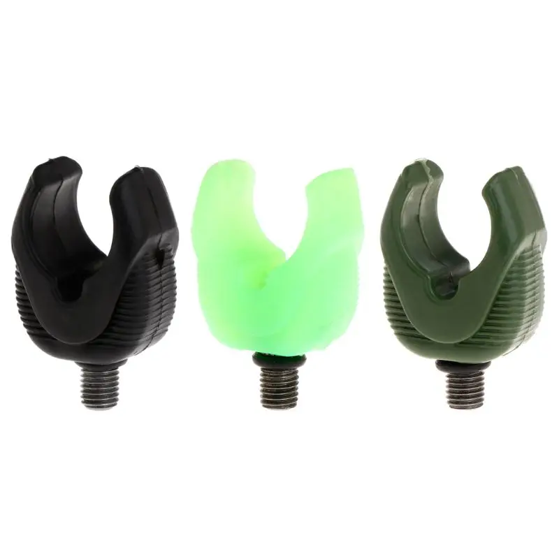 

Fishing Rod Holder Head Fluorescent Green Support Adapter Universal Outdoor Fishing Tackle Pole Rest Soft Silicone Accessories