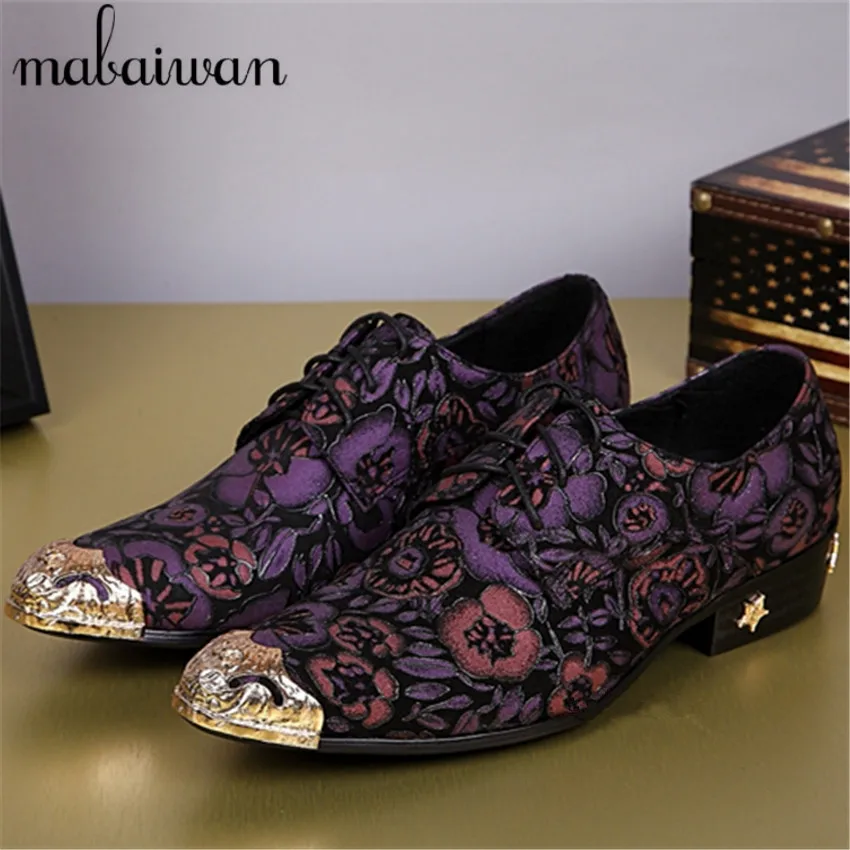Online Buy Wholesale purple mens dress shoes from China purple mens