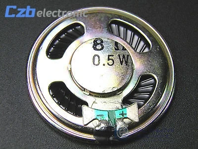 

5Pcs 8 degree 0.5W Small Trumpet 36mm Diameter Loudspeaker Loud Speaker