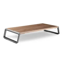 Подставка для монитора с металлическими ножками Для iMac MacBook ЖК-дисплей принтер, подставка для ноутбука Настольный органайзер прочная платформа Экономия места