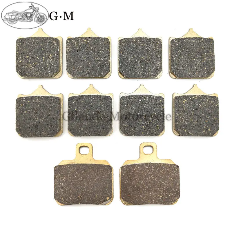 

Motorcycle Front / Rear Brake Pads Sets For Aprilia Tuono R 1000 2002-2005 Tuono R Factory 1000 2006-2010 4 pad type