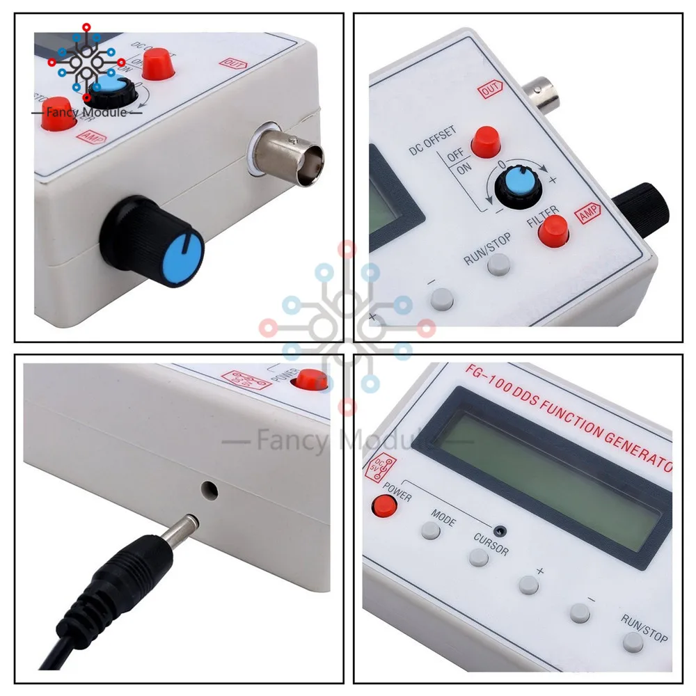 143 Signal Generator,1Hz-500kHz DDS Signal Generator Counter,Arbitrary Waveform Function Generator,Portable Frequency Counter 143 Signal Generator,1Hz-500kHz DDS Signal Generator Counter,Arbitrary Waveform Function Generator,Portable Frequency Counter