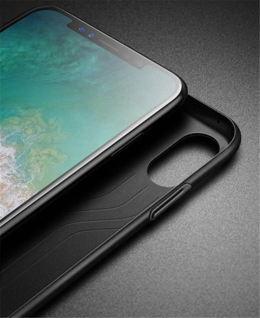 Aixuan Metal Plate Car Holder Magnetic Case for iPhone Xs Max XR X Magnet Hard Matte Case for iPhone 7 8 6 6s Plus  (11)