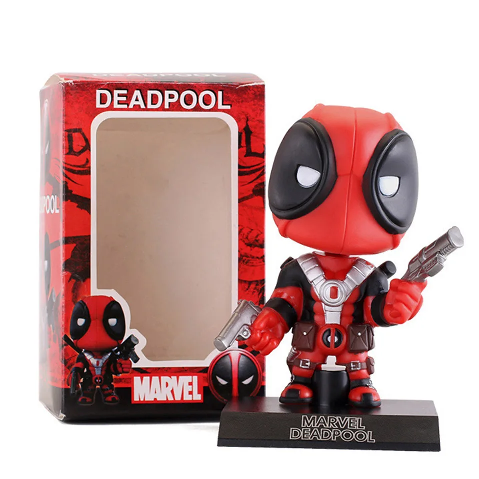 X-man Nendoroid Series Deadpool 2 Orechan Edition Hot Toys Cosbaby Collective Model PVC Ation Figure  For 12-15 Years Children   (1)