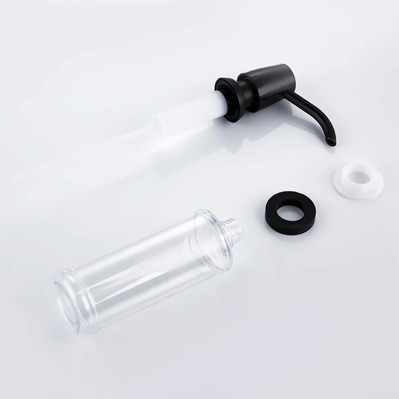 Smesiteli кухонная раковина мыло диспенсер ORB черная бутылка из АБС-пластика 320 мл 360 градусов поворотный для кухни Замена для раковины аксессуары