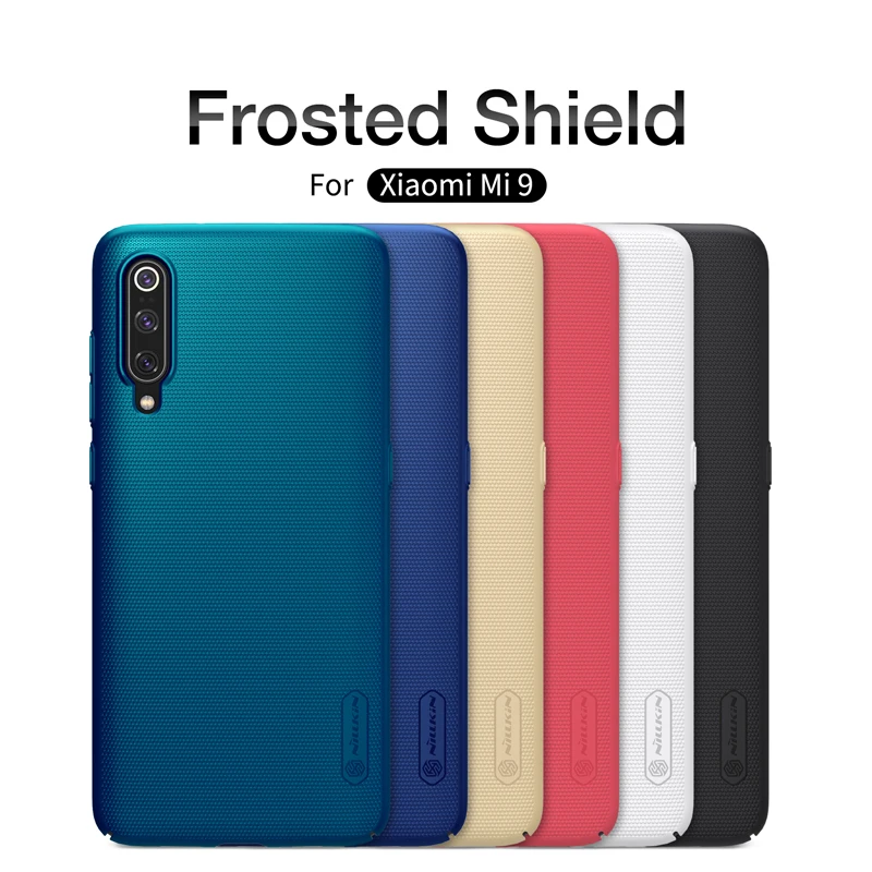Xiaomi mi 9 Case Xiaomi mi9 Case NILLKIN Super Frosted Shield Hard Back Cover For Xiaomi mi 9 with retail package Xiaomi mi 9 Case Xiaomi mi9 Case NILLKIN Super Frosted Shield Hard Back Cover For Xiaomi mi 9 with retail package