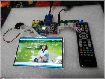 

Free shipping HDMI+2AV+VGA+Rear View Driver Board+USB function +Advanced audio capabilities +HSD070PWW1 1280*800 IPS LCD Display