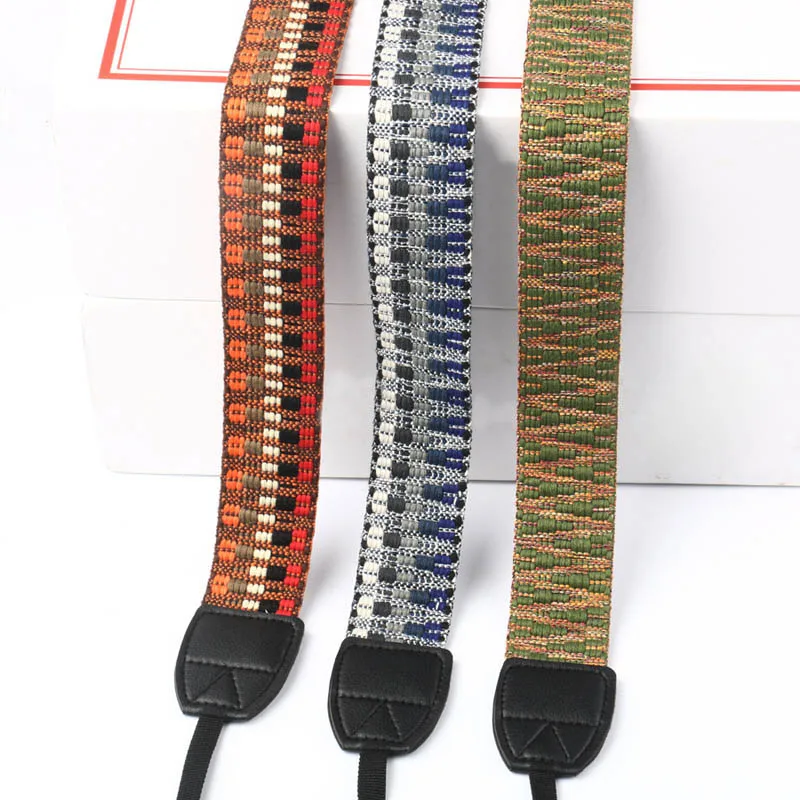 

High Quality Ethnic Photo Camera Strap Cotton Yard Neck Shoulder Hand Strap for Canon Nikon Pentax