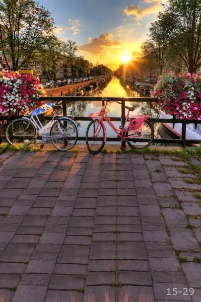 Photo background photography backdrop The Sundowners Bridge River Home bicycle photo studio | Электроника