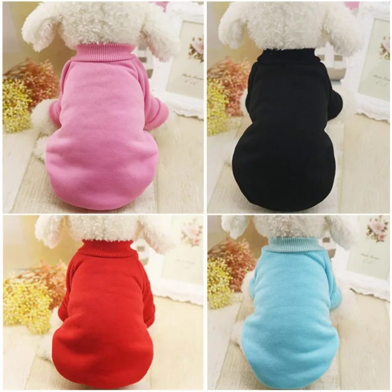 Winter Pet Dog Clothes Cotton Puppy Vest Coat Soft Pet Cat Clothes hoodie Teddy hooded Plus Size Puppy Outfit Pet