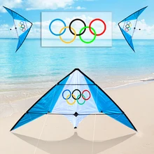 free shipping high quality 1 9m dual line stunt kites with handle line weifang kite factory
