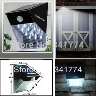 

12 leds LED Luz De Solar Panel Lights Human Body Motion Sensor Wall Lamps Hyundai Solaris Garden Home Outdoor Sconce Light Decor