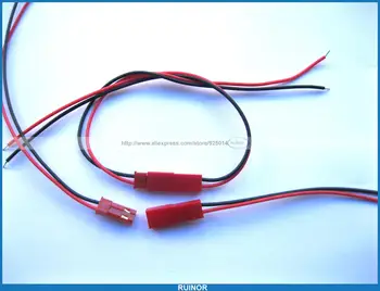 

20 Sets JST 2 Pin Connector Plug with 22AWG Wire Cable 150mm Male Female