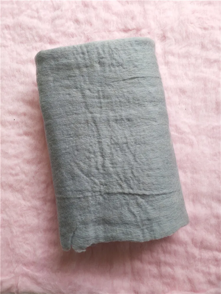 60*60 см новорожденных одеяло для фото Цветочный стиль шерсть флис одеяло для новорожденного фон для позирования мягкая корзина Stuffer реквизит - Цвет: Серый