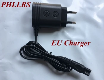 

220-240V HQ8508 shaver EU Wall Plug AC Power Adapter Charger for PHILIPS shaver adapter RQ1050 RQ1075 RQ1060 RQ1085 RQ1090 RQ10