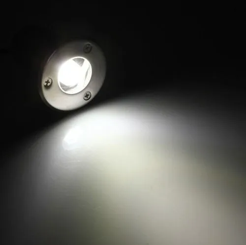 Forma de Jardim Ip67 à Prova v ao ar Novidades Água 1 W-3 w ac 85-265 Livre Primeira Chão Luz Subterrânea Enterrado Lâmpadas Quintal Landscapebulb 2 Pcs d' 3 Cheap Lâmpadas subterrâneas