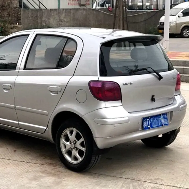 Используется для toyota vitz спойлер yaris/vitz с подсветкой высокого качества ABS Материал