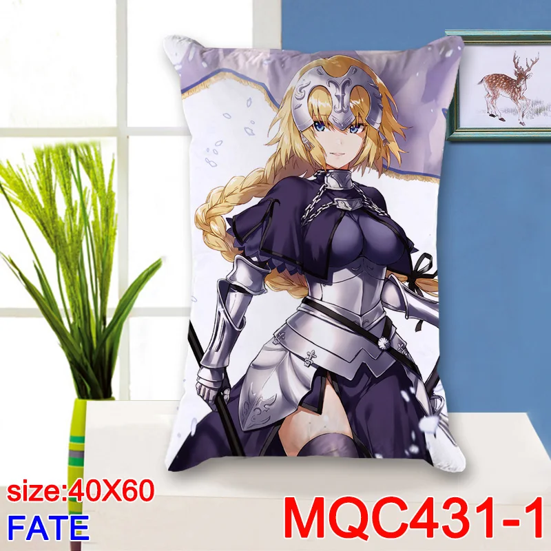 Япония аниме Fate Stay Night прямоугольная Подушка Чехол Наволочка декоративная