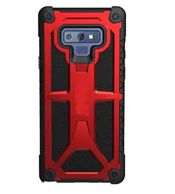 Сверхмощный защитный чехол Doom Armor PC+ TPU для iPhone 7 8 X XS MAX XR противоударный чехол для samsung Galaxy NOTE 9 8 S8 S9 PLUS - Цвет: Красный