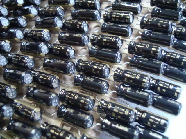 2020 hot sale 30PCS/50PCS Recommended Premium NIPPON Gold 71V 10UF 5*11MM Audio Electrolytic Capacitor free shipping | Электронные