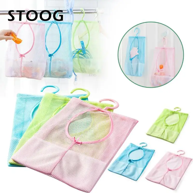

Foldable Pouch Mesh Sorting Hanging Organizers Storage Bag Washing Clothes Laundry Hanging Organizers Bag Bin Hamper