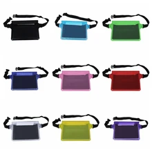 Красочный водонепроницаемый поясной мешок спасательный жилет для дайвинга поясная сумка для подводного уплотнения мобильного телефона карман