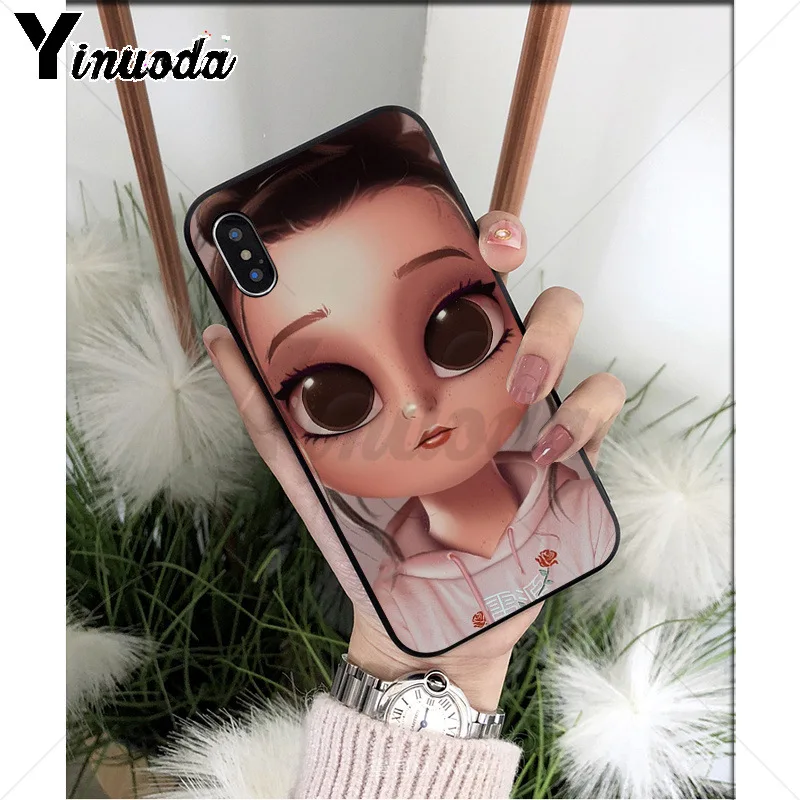 big eyes girl cartoon