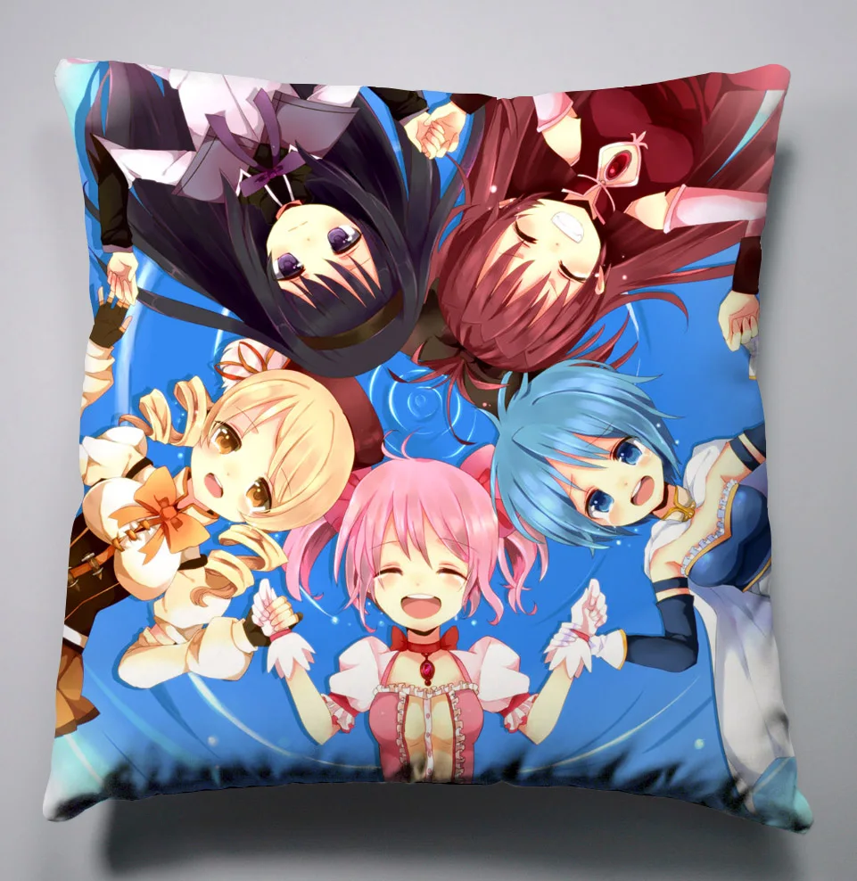 Аниме Манга Puella Magi Madoka Magica подушка 40x40 см наволочка чехол для сиденья постельные принадлежности Подушка 006