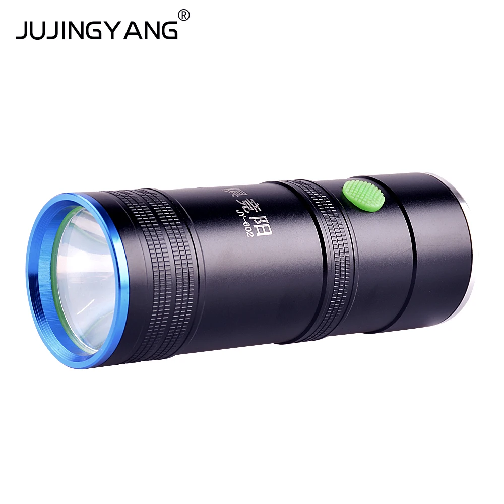 

NEW Hunting light torch rechargeable portable lantern bule&white light fishing hand light 5W*2 LED flashlight with tripod
