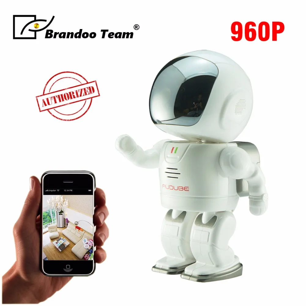 

Audube 1080P spaceman WiFi IP camera, support Iphone and Android phone remote view, live video surveillance for home,baby sister