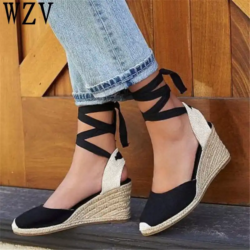 sandalias taco chino