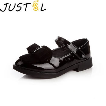 

Girls Leather Shoes Children Princess Shoes Students Kids Casual Shoes Spring New Style Fashion Thin Shoes Size 27-37